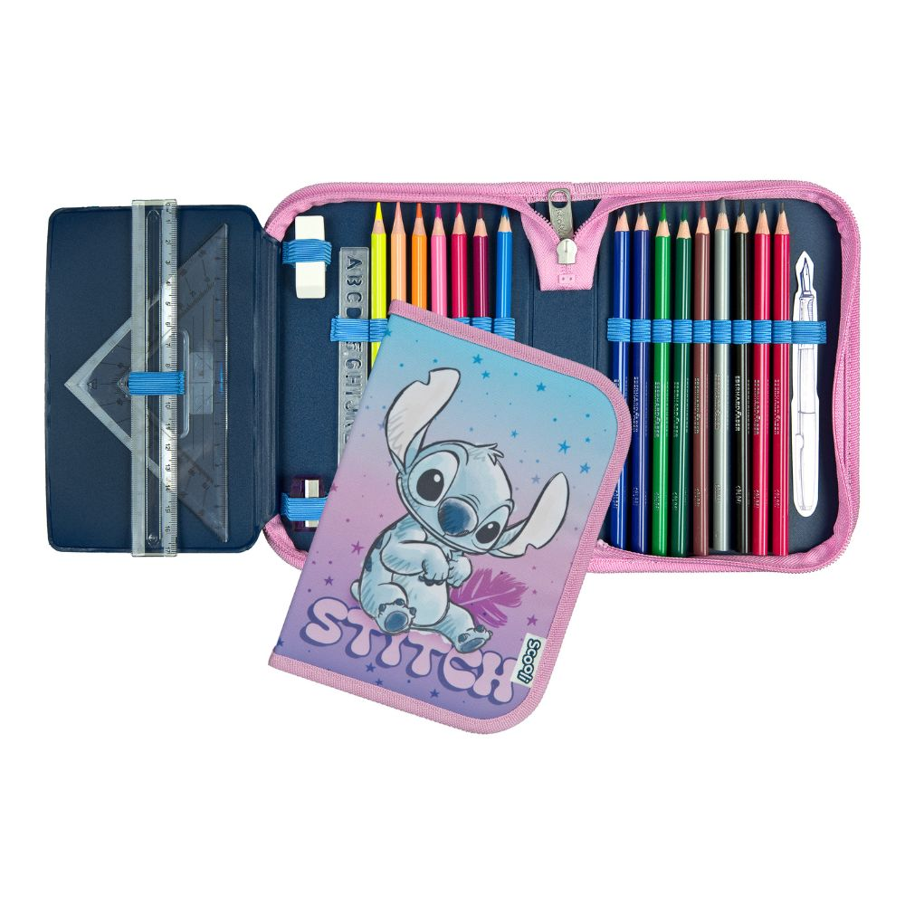 Penál naplněný STITCH